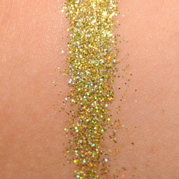 🌟🧚♀️3D BRASS GOLD MAC Cosmetics DISCONTINUED Glitter NWT - Picture 6 of 10